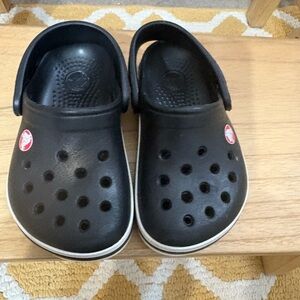 CROCS Kids Black Water Shoes